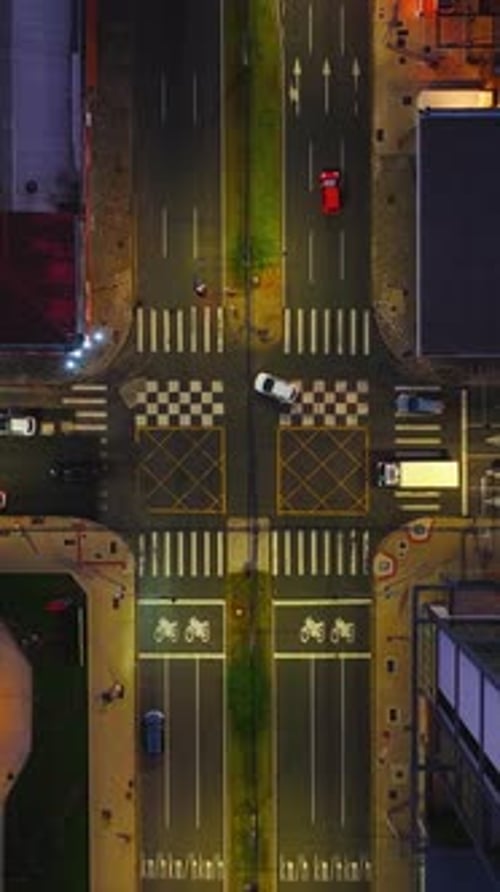 Brazil City Traffic Activity Traffic Downtown Traffic