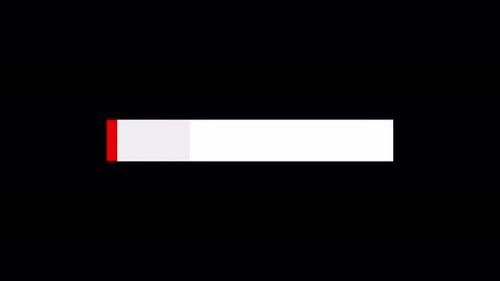 Creator Collection: Light colored double lined lower third animation with a wide logo space