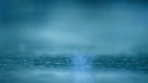 Water Drop Falling