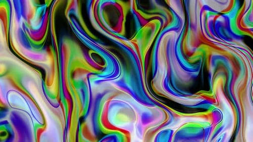 Colorful Liquid Animated Abstract background