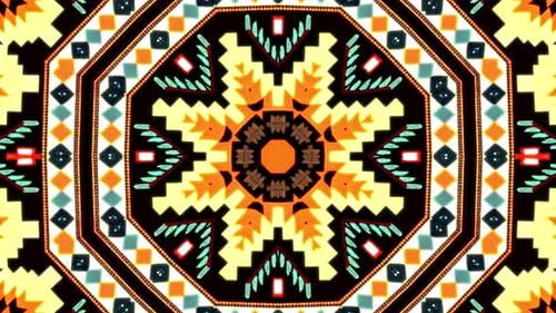 Ethnic Ornament Kaleido
