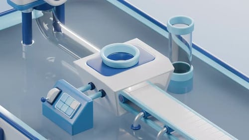 3D-Loop — Befriedigende Online-Shopping-Animation