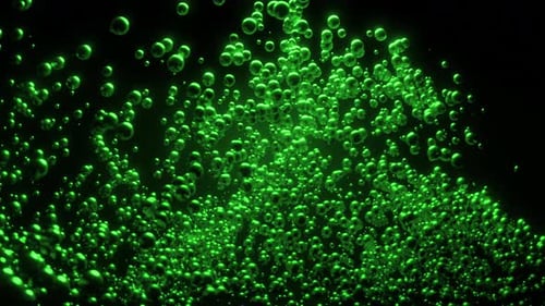 Disappearing explosion of balls