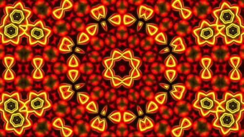 VJ Loop Kaleidoscope Background