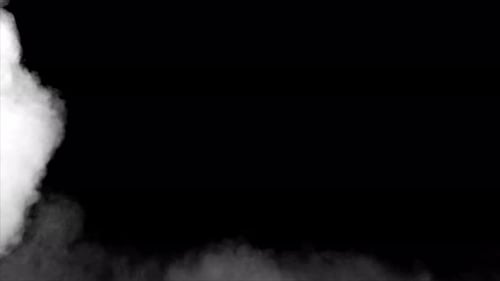 Vapor Collection: Effect of smoke coming out from the bottom left corner and the left side spreading