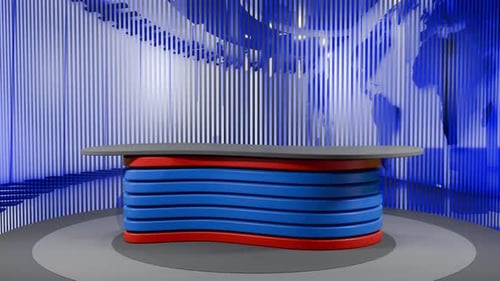 News Studio Hintergrundschleife
