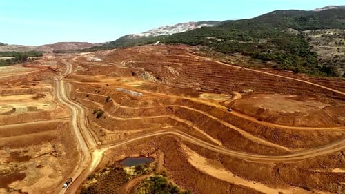 Brazilian Industries, Earth Mineral Resources, Nickel Mining, Aerial
