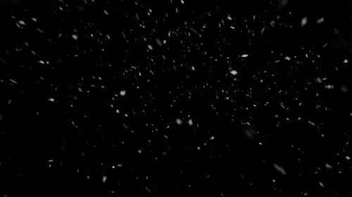 Snow Christmas loop Alpha Fast Diagonal Snowfall 4K