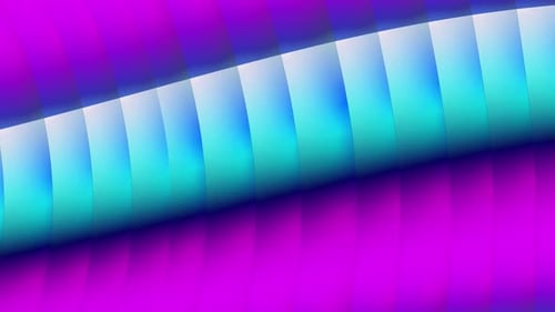 Colorful Fluid Gradient Wave Pattern Loop