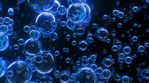 Unterwasser-Blasen