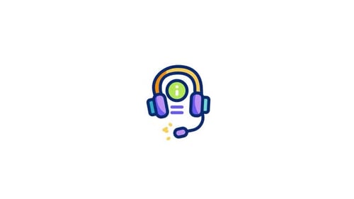 Headphones Animated Icon