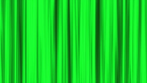 Green Curtain Animation Seamless Loop
