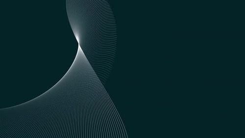 Abstract Waving Lines Modern Background Animation