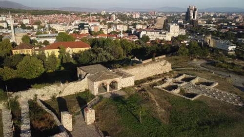 Macedonia, Skopje Fortress, city view