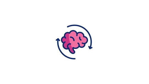 Gedankenanimiertes Symbol