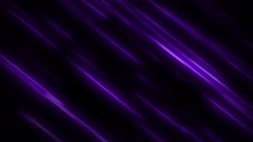 Abstrakter futuristischer Hintergrund lila fliegende Energie Hightech-Magie leuchtende helle Linien