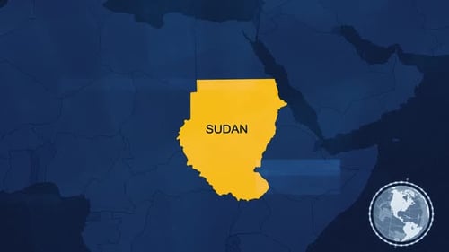 Global World Map Country Highlight Data Animation