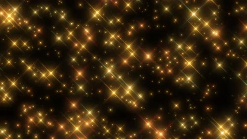 Étoiles scintillantes à paillettes 4k
