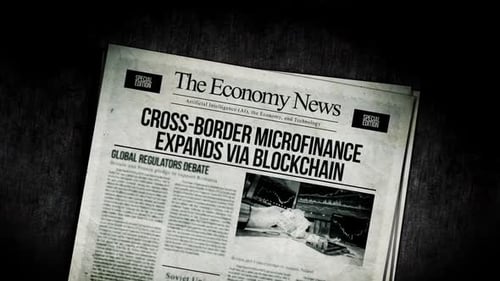 Grunge Newspaper News Headline Reveal