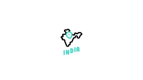 Icône animée Indiamap