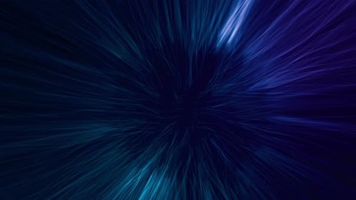 Data navigating through a fiber tunnel with big data for the metaverse. Blockchain concept.