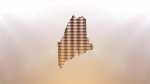 Shining Pixel Map of Maine Reveal