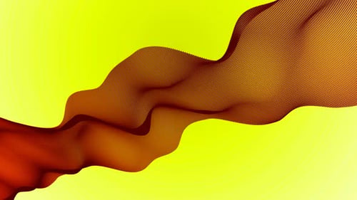 Fondo de movimiento de partículas, patrón de rayas onduladas