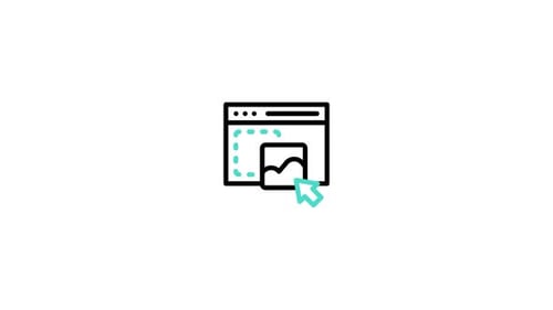Animiertes Webseitebuilder-Symbol