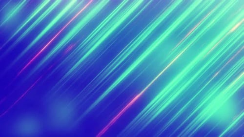 Abstract futuristic background green flying energy hi-tech magic glowing bright lines