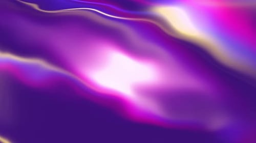 Abstract Fluid Color Waves Background Loop