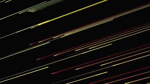 VJ Loop Dynamic Pulsating Colored Lines Cinematic Endless Background