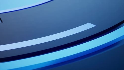 Fond d'actualités bleu, fond de mouvement abstrait de style d'actualités bleu