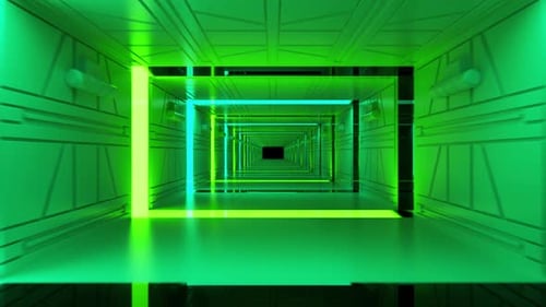 Abstrakter Tunnel