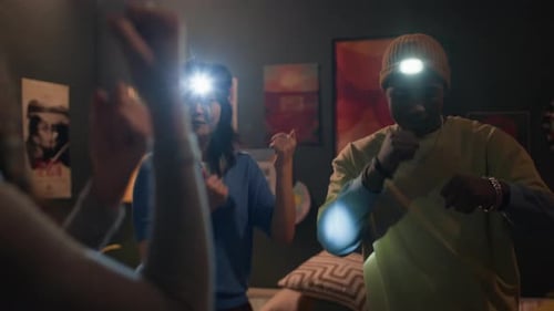 Festa pequena no dormitório