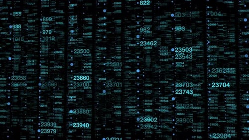 Winzige numerische Metriken scheinen zu sinken und zu steigen und erzeugen ein dynamisches Tiefengefühl