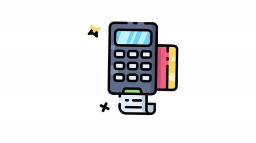 Pos Terminal Animation