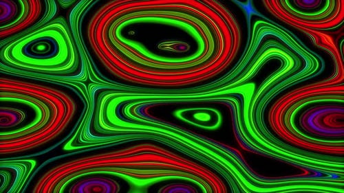 Abstract Oil Bubbles Gel Fluid Circle Colorful Texture Background