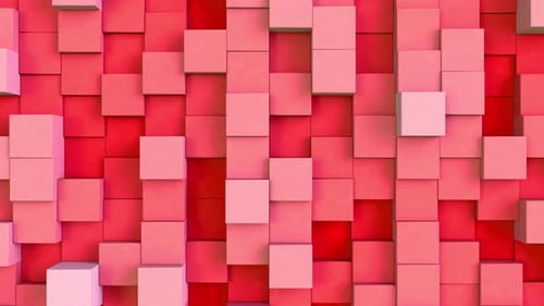 Würfelhintergrund Rot V2