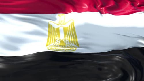 Egypt Waving Flag Background