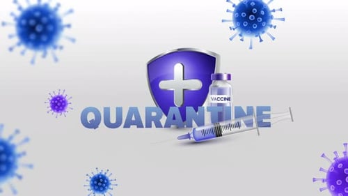 Animated Vaccine And Shield For Medical Protection Against Viruses