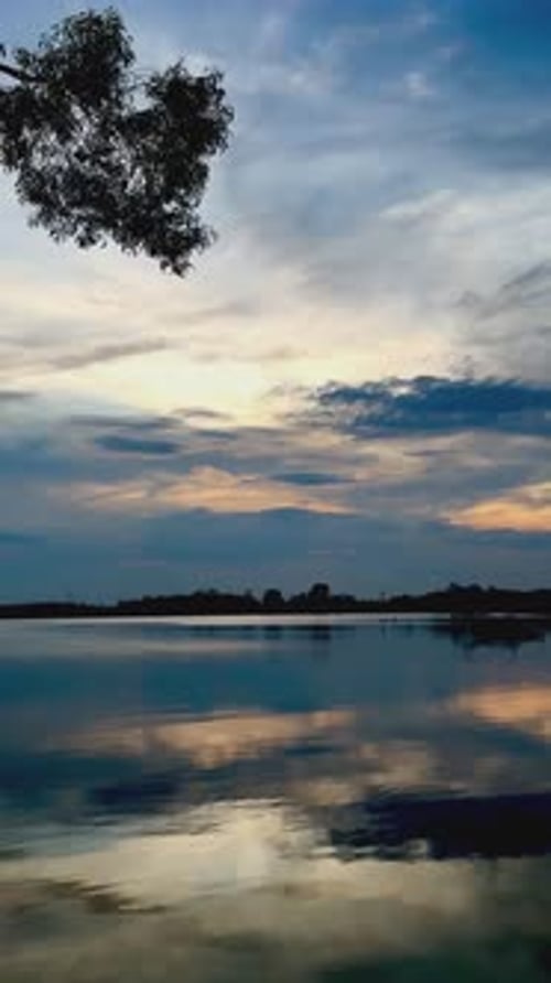 Wolken, die das Sonnenlicht blockieren