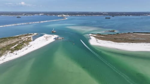 Isla de luna de miel en Clearwater en Florida, Estados Unidos.