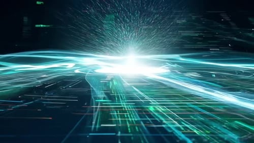 Schnittstelle zur Datenübertragung im technologischen Hintergrund