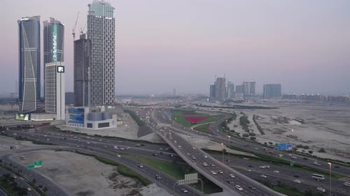 Video about skyscrapers in the city of Dubai United Arab Emirates