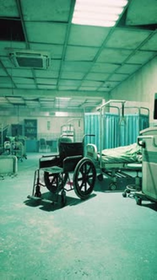 Forgotten Corners of an Old Hospital Waiting for Stories to Be Told