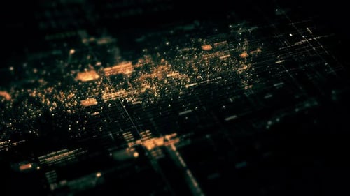 Advanced Data Matrix Simulation Vertical Background 47
