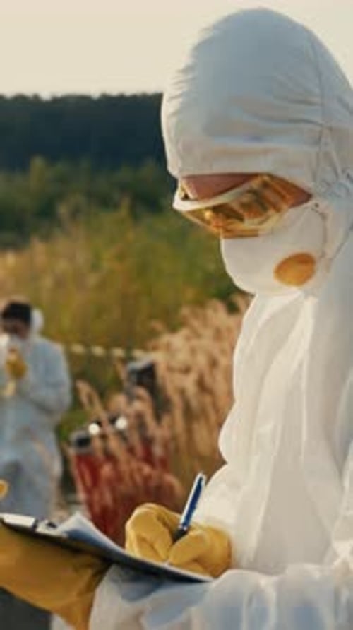 La investigación se centró en los problemas ambientales mientras se utilizaba equipo de protección especializado