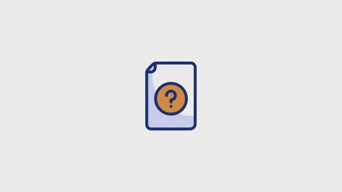 Icono de archivo animado V8