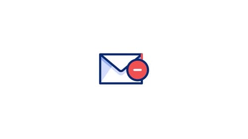 Unsubscribe Animated Icon