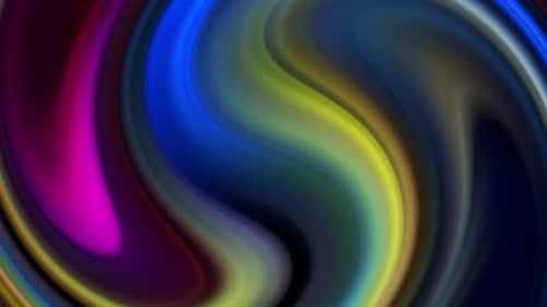 Abstract Fluid Color Swirl Background Animation